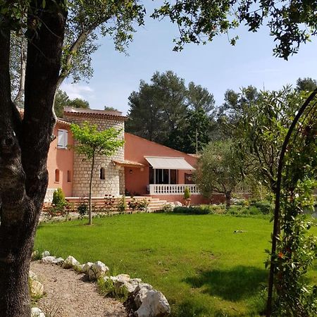 Mas D'Azur Bed and Breakfast Roquefort-les-Pins Exteriör bild