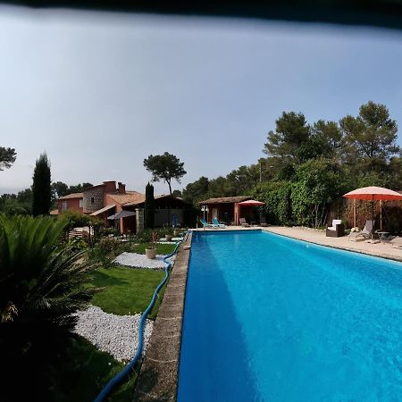 Mas D'Azur Bed and Breakfast Roquefort-les-Pins Exteriör bild